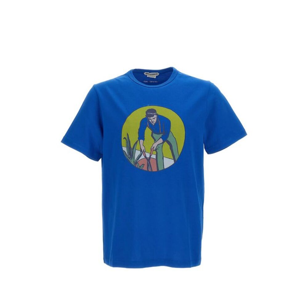 Jw Anderson Blue T-Shirts & Vests - T-Shirts Men